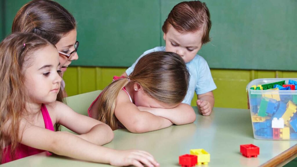 Kid Unhappy at Daycare