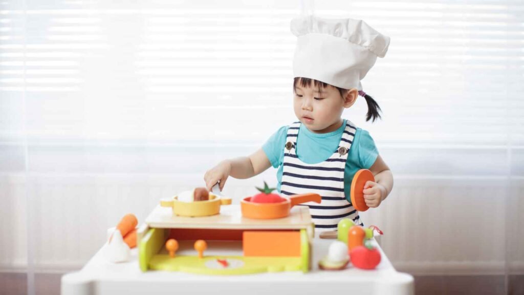 Pretend Play Cooking Can be Idea for Independent Play