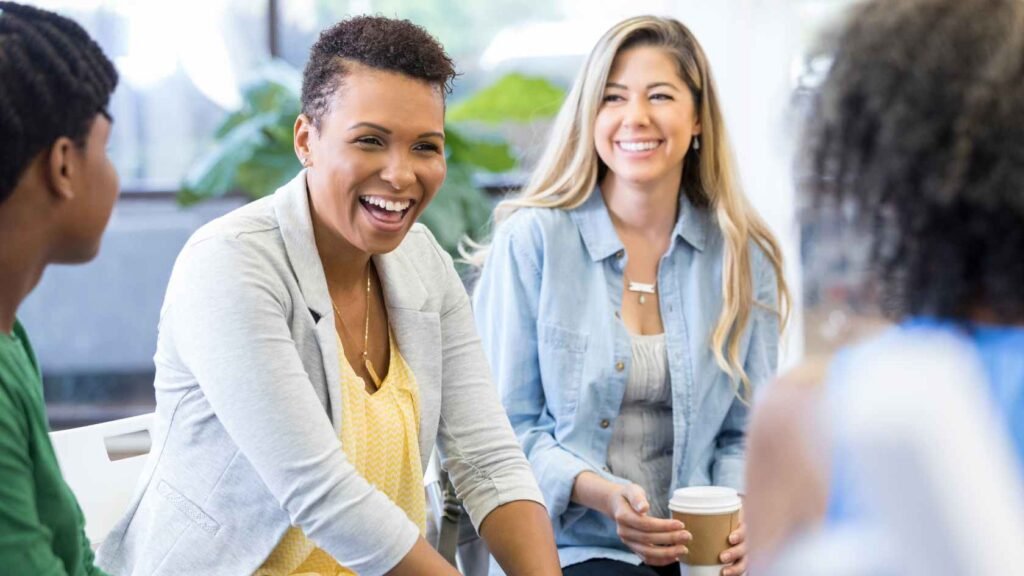Mom Socialize With Other Mom