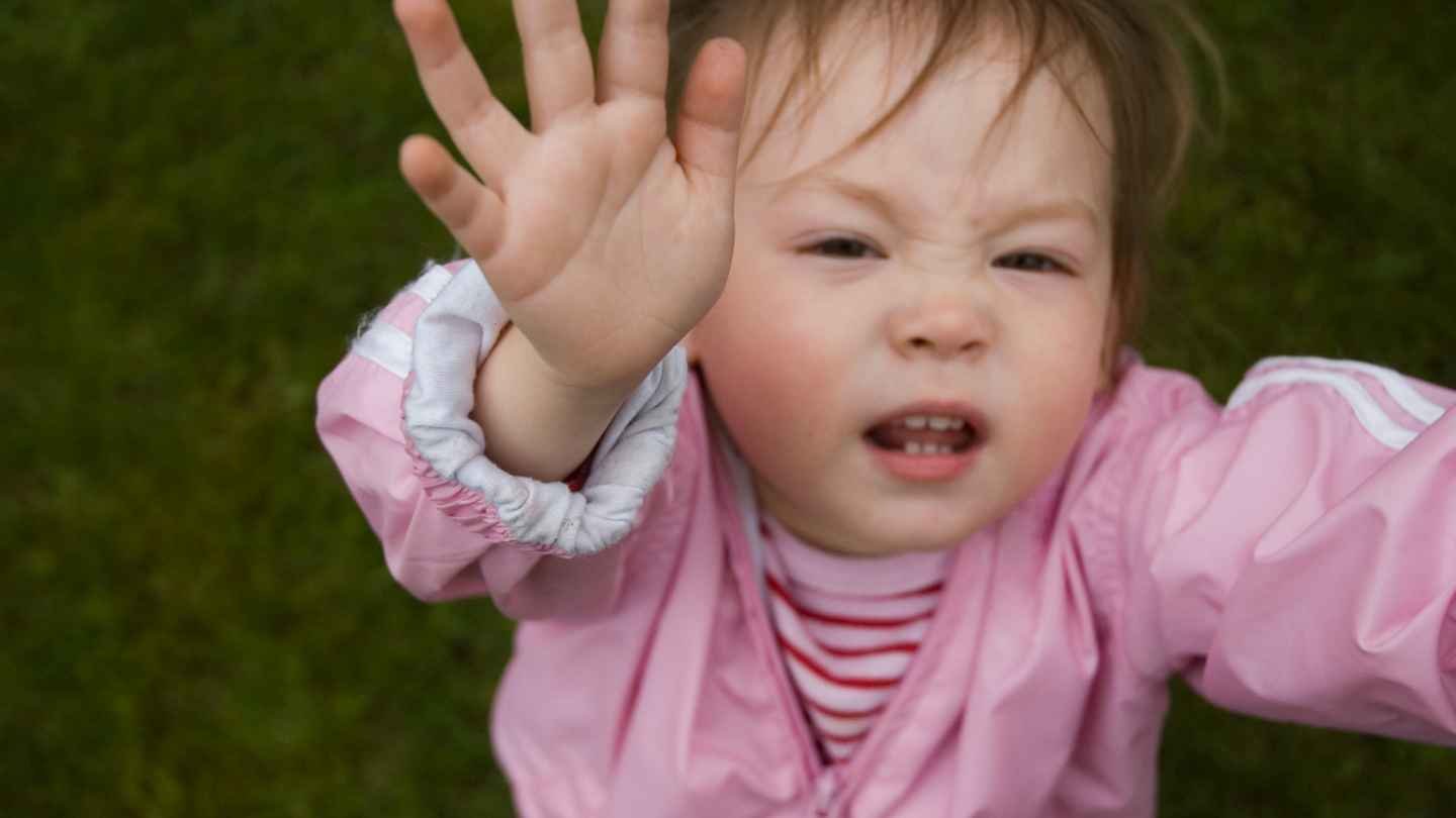 Daycare Issues With Toddlers - Girl Angry to The Camera