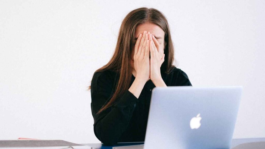 Working Mom Sad Thinking of Leaving Her Kids