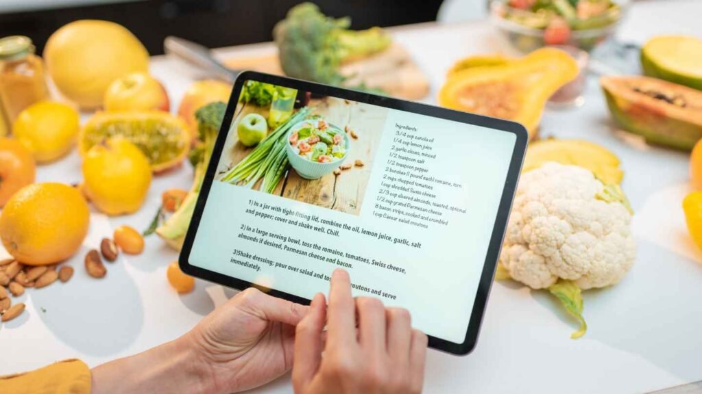 Looking for Healthy Meal Recipee Using iPad